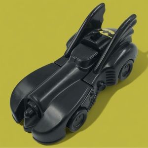 Vintage 1991 McDonalds Happy Meal Toy Black DC Comics Batman Car Batmobile New